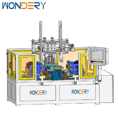 kaufen Intercooler Core Assembly Machine 220V PLC Control 1.5min Cycle Online-Herstellung