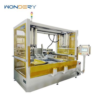 kaufen Aluminium-Kühlerkern-Baumaschine für 4 Reihen mit 3,5 Minuten pro Kernmontage Online-Herstellung