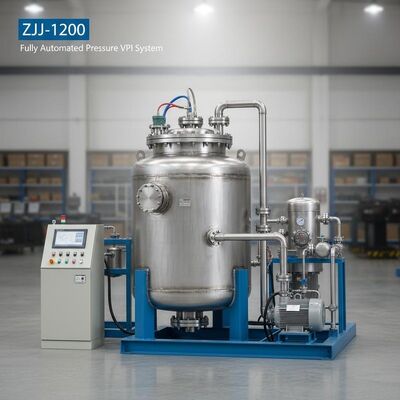 kaufen ZJJ-1200 Vollautomatisches Vakuumdruckimprägnierungssystem mit Φ1200 × 1000 mm Tank und Q235B Druckbehälter-Stahlkonstruktion Online-Herstellung