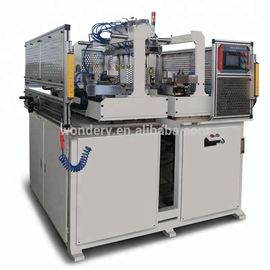 kaufen Servoplastikbehälter-Entscheidungsmaschine für 4 Seiten-Aluminium-Heizungen Online-Herstellung