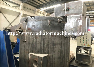 kaufen Gasaluminiumschmelzofen-Tiegel-Art Riello-Brenner des metall-500Kg/Schrott- Online-Herstellung