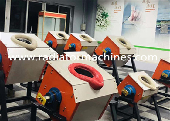 kaufen Industrielle der Induktions-25KW Mittelfrequenzkapazität Metallder schmelzofen-5KG für kupfernes Stahlaluminium Online-Herstellung