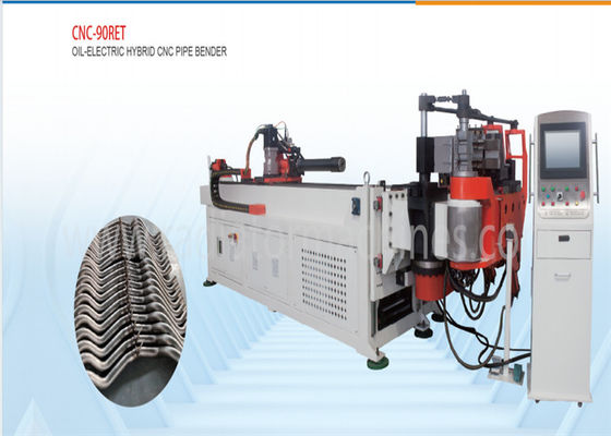 Öl-Elektro-Hybrid-CNC-Rohrbieger-Automatikbiegemaschine für die Produktion in hohem Volumen