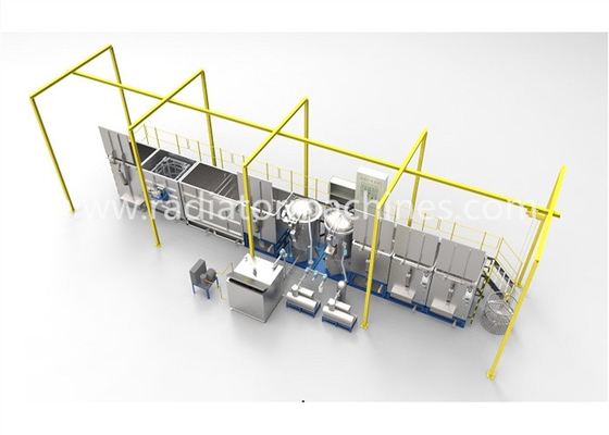 Abbauende Rotations-Imprägnierungsausrüstung mit individueller Tankgröße