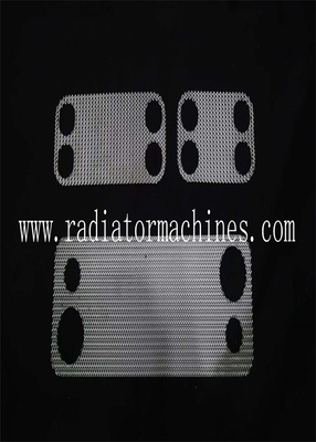 14 mm individuell angepasste Wärmeübertragungsflossen durch Radiatorflossenmaschine