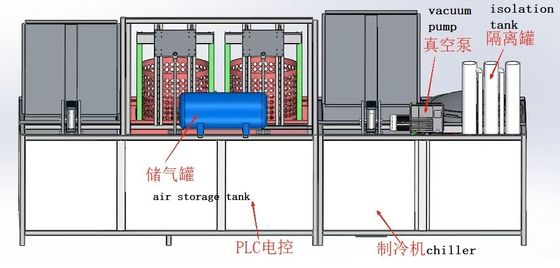 Industrielle Art elektrischer haltener Aluminiumofen der Immersions-2000KGS