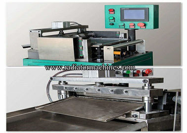Hochgeschwindigkeitsheizkörper-Flossen-Maschine, Aluminiumflossen-Aushaumaschine 300mm weit