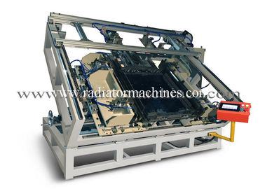 Halbautomatische Aluminiumkühlerblock-Erbauer-Maschine für 1 bis 4 Reihen