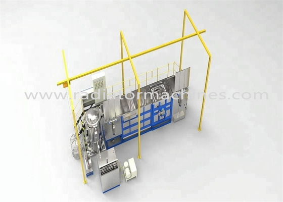 Aluminiumcastings Staub saugen Druck-Imprägnierungs-Ausrüstungs-maximalen Durchmesser 1500 Millimeter