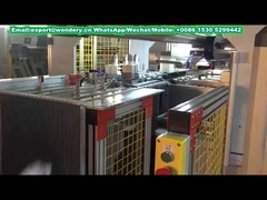 4-Seiten-Kühler Kunststofftank-Bördel- und Crimpmaschine