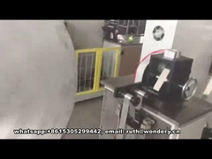 Maschine zur Herstellung von Wellenflossen mit Heizkörper