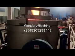 Gasbefeuerter Kupfermetallschrott-Ingot-Tiegel-Schmelzofen