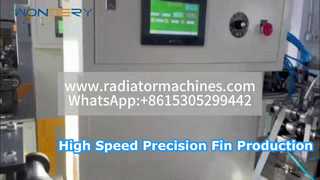 High-Speed Aluminum Radiator Fin Making Machine: Precision Fin Rolling Production Line